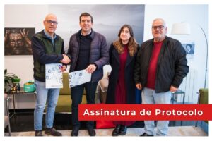 Assintura de protocolo Nova Ágora